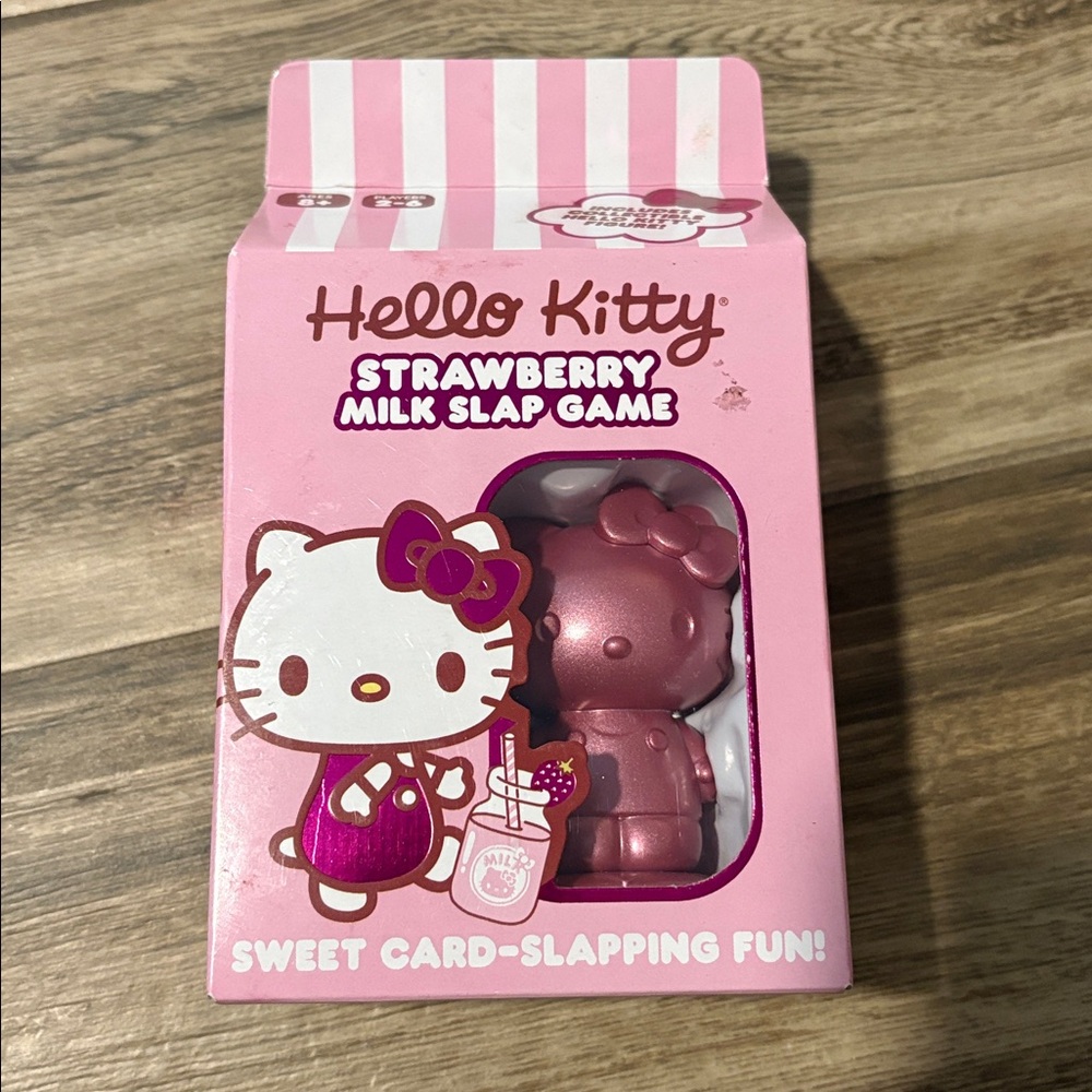 New Hello Kitty strawberry milk slap game